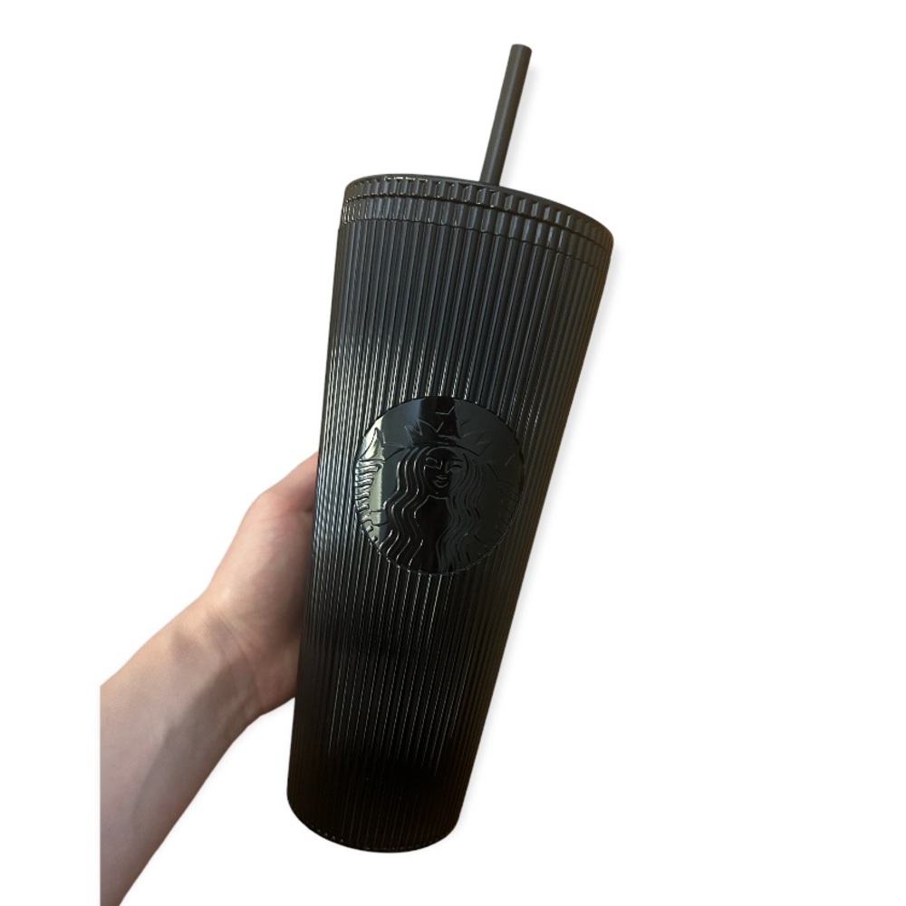 Black venti 24oz starbucks cold cup nwt